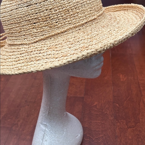 Vintage Woven Straw Sun Hat, Straight out of a 90s RomCom - Picture 4 of 13